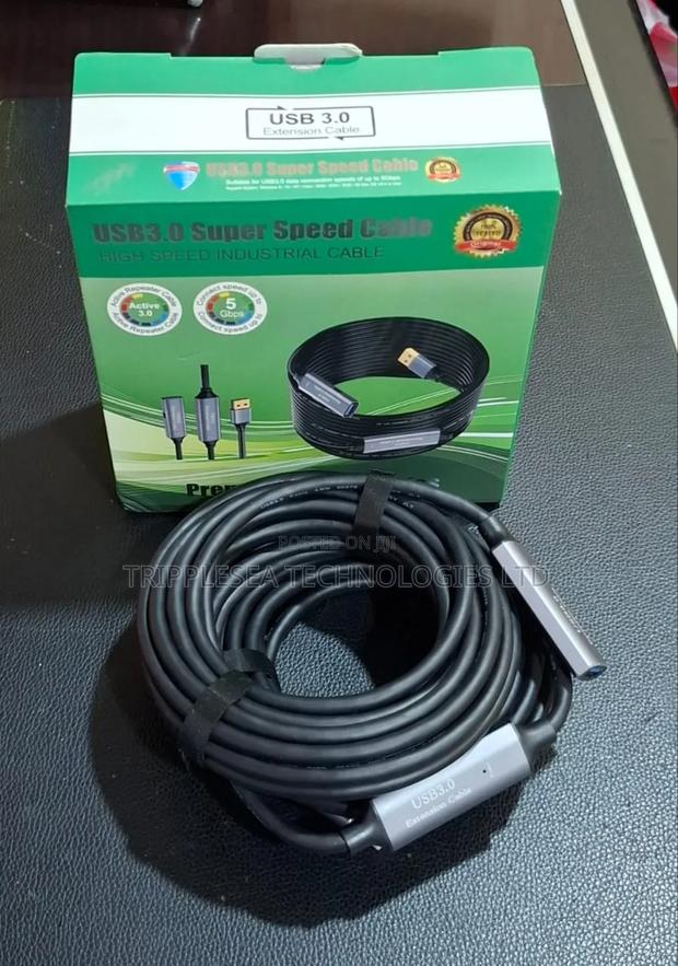 Usb3.0 Extention 10m Super Speed Fiber Cable · Photo 2