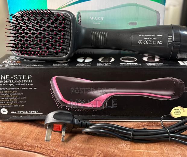 Hair Dryer With Styler Brush All-in-One 1000watts · Photo 3
