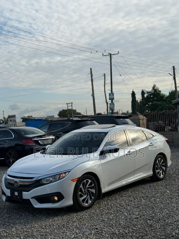 Honda Civic EX 4dr Sedan (2.0L 4cyl) 2017 White