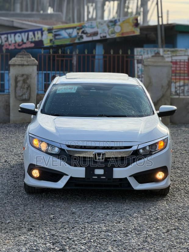 Honda Civic EX 4dr Sedan (2.0L 4cyl) 2017 White