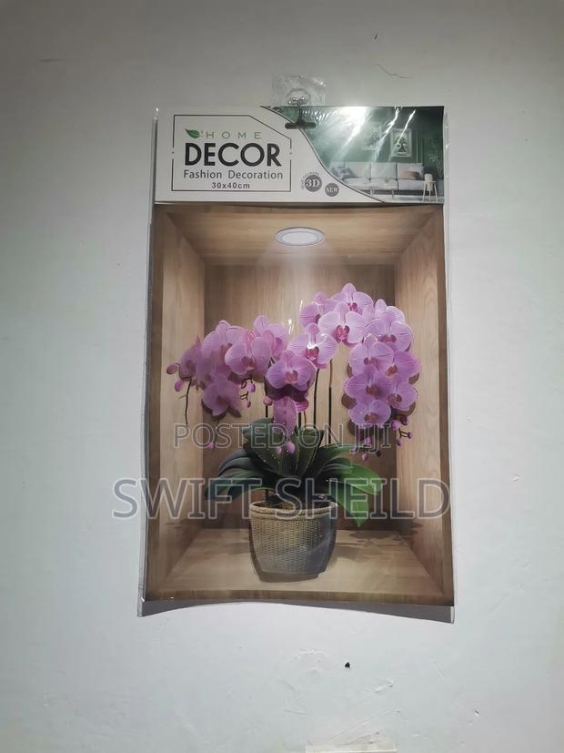 3d Flower Sticker 40cmx 30cm photo 2