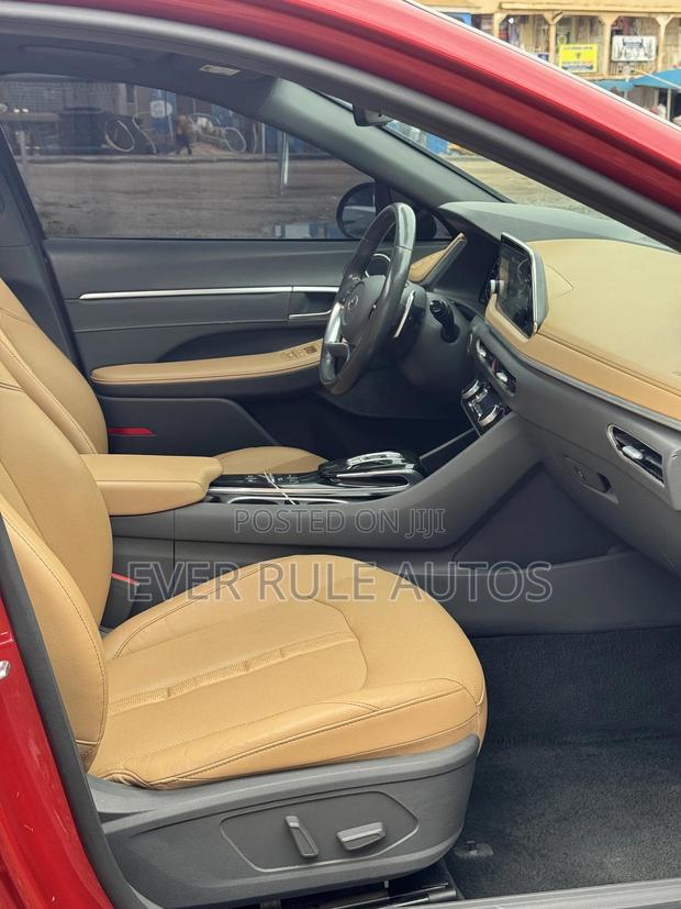 Hyundai Sonata Limited 2021 Red