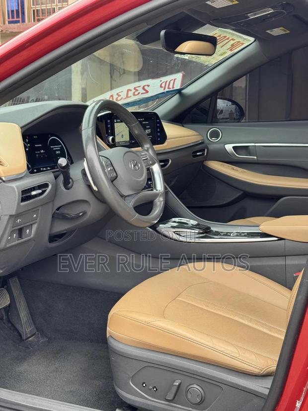Hyundai Sonata Limited 2021 Red