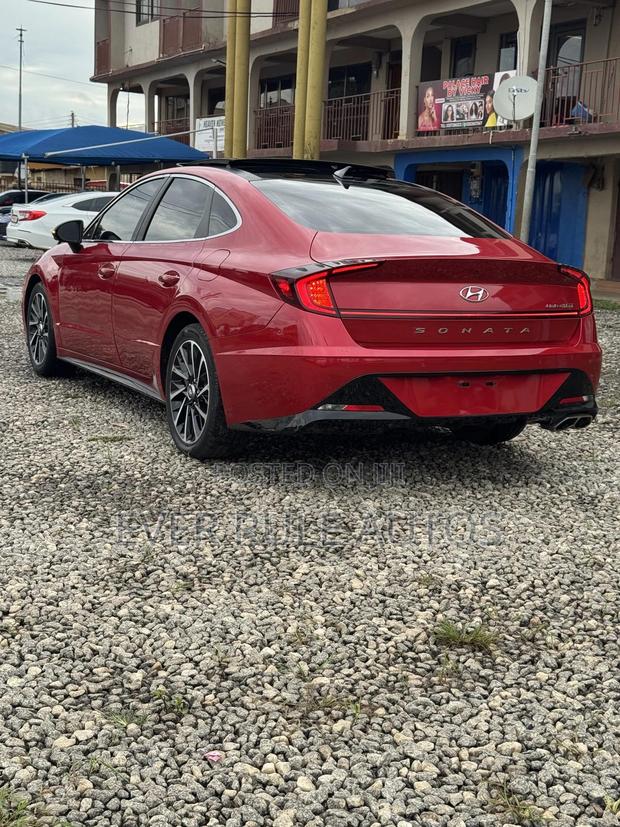 Hyundai Sonata Limited 2021 Red