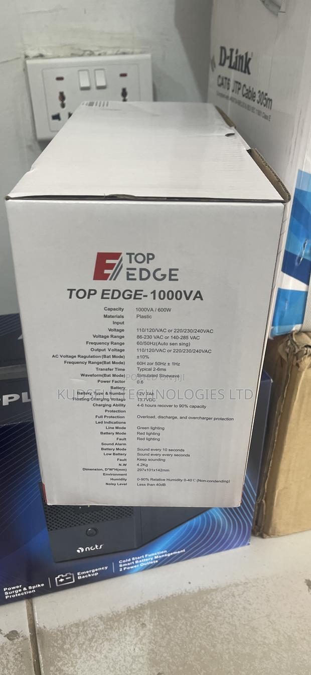 Top Edge-1000va (1kva) Ups With Automatic Voltage Regulator · Photo 4