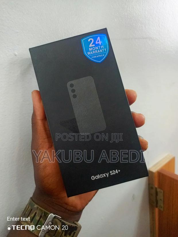 New Samsung Galaxy S24 Plus 256 GB Black · Photo 1
