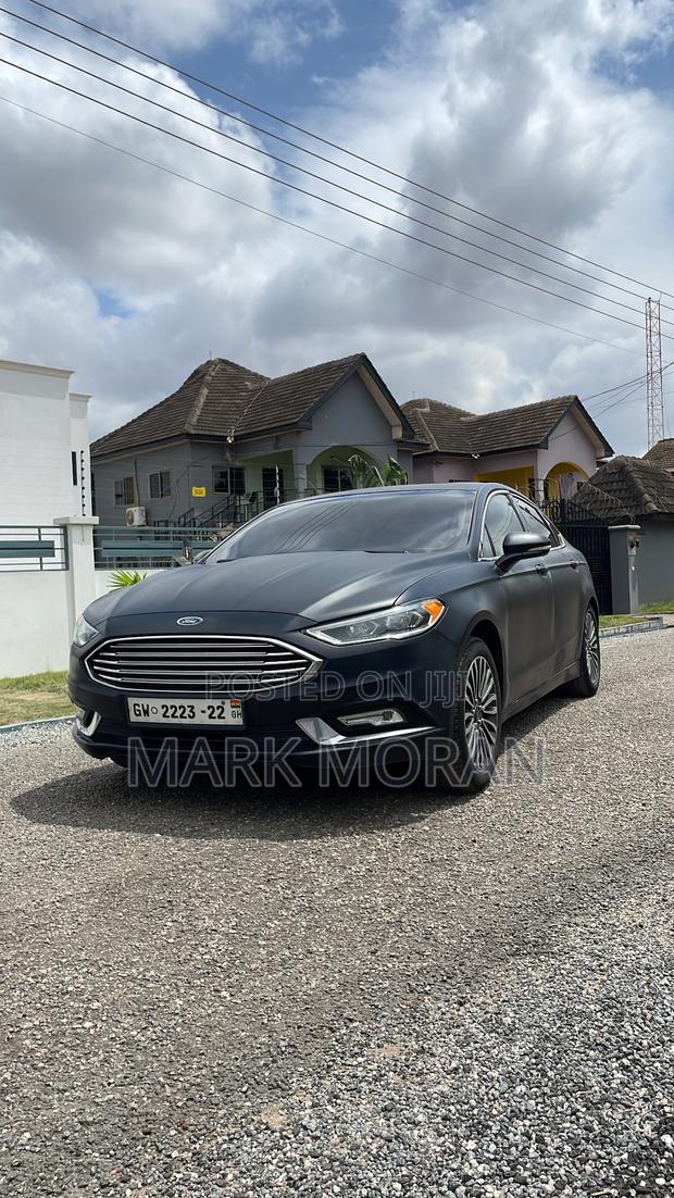 Ford Fusion Titanium AWD 2018 Black