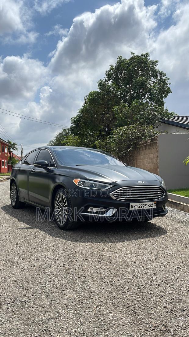 Ford Fusion Titanium AWD 2018 Black