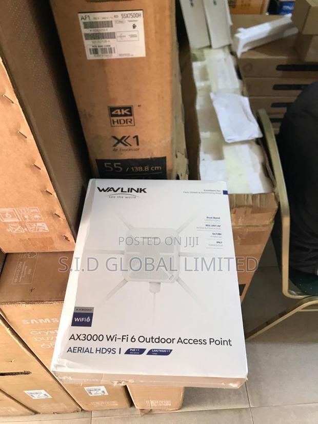 Wavlink Wifi6 Outdoor Ax3000 Dual Band Access Point Aerial Hd9s · Photo 2