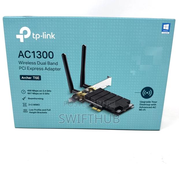 Tp-Link Archer T6e Ac1300 Wireless Dual Band Pcie Adapter · Photo 4