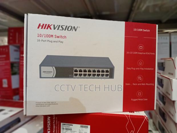 Hikvision 16 Port Fast Ethernet Smart Poe Swithc