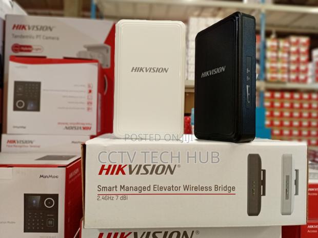 Hikvision Elevator Wireless Bridge 2.4ghz 300mbps 200m