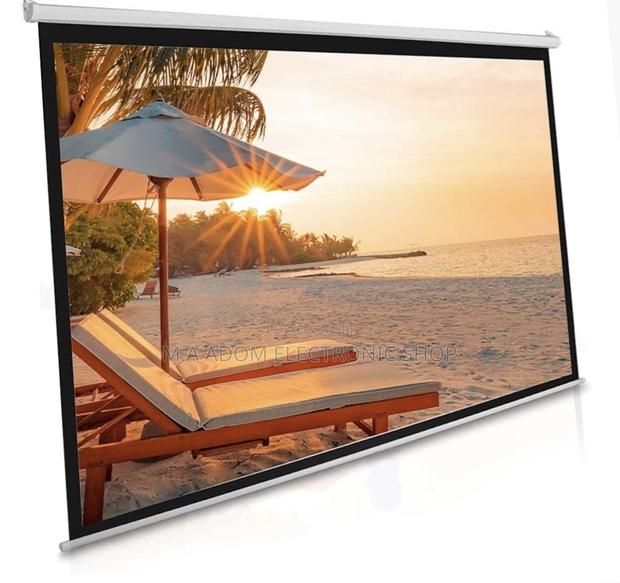 Eldo Electronic Projector Screen 240cm X 240 Cm · Photo 3