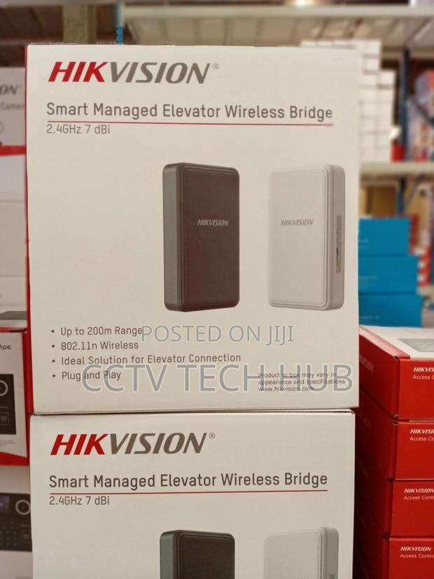 Hikvision Elevator Wireless Bridge 2.4ghz 300mbps 200m photo 3
