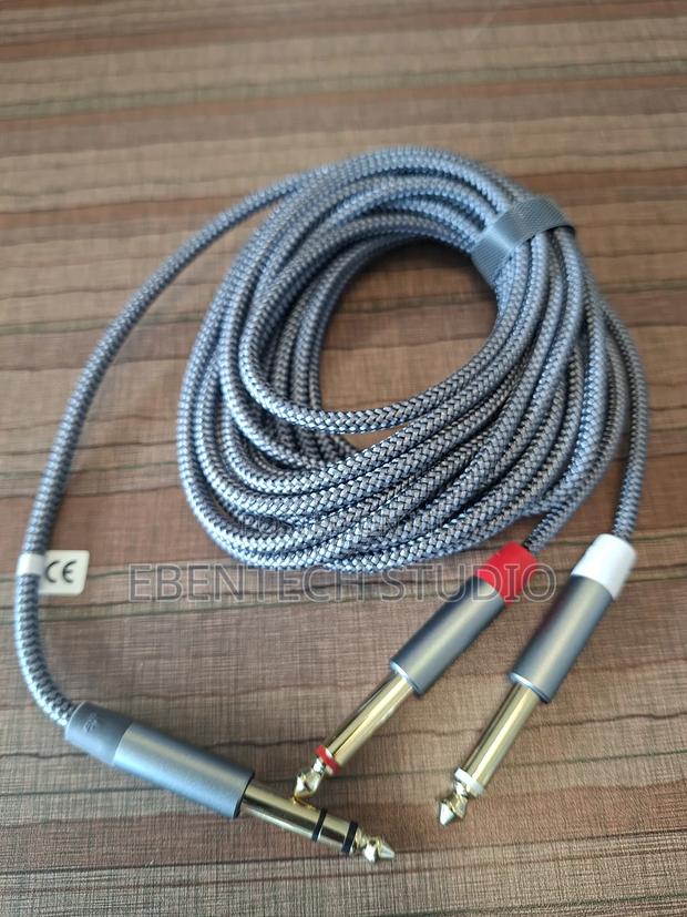 6.5mm Stereo Jack to Dual Mono Jack Cable photo 3