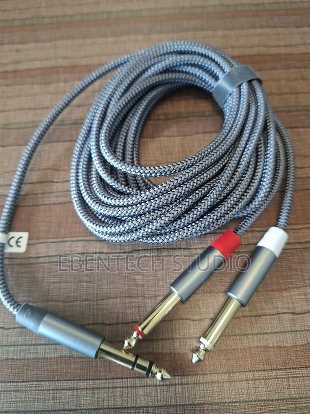 6.5mm Stereo Jack to Dual Mono Jack Cable photo 4