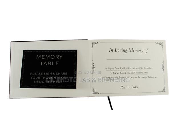 Book of Condolence in Box With Executive Pen and Info Card. photo 2