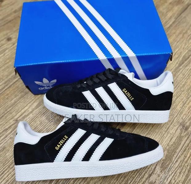 Adidas Gazelle Black/White · Photo 4