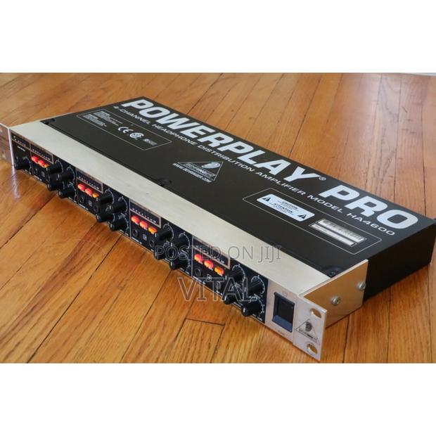 Behringer Powerplay Ha4600 4 Channels Headphone Amplifier photo 3