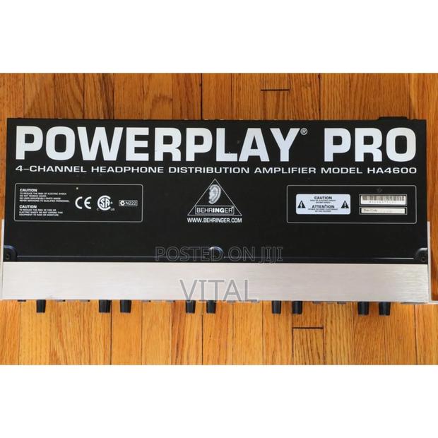 Behringer Powerplay Ha4600 4 Channels Headphone Amplifier photo 8