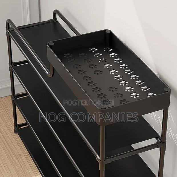 Modern 4 Tier Shoe Rack Bags Books Organizer- Fast Delivery in 2 Hours photo 4