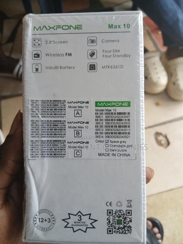 New Maxfone M28 Black