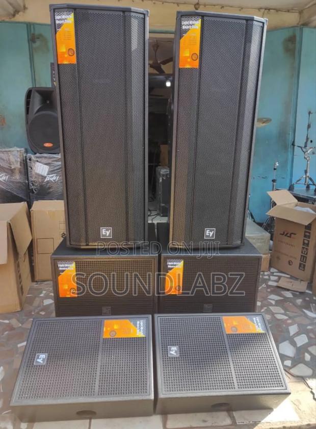 Electro-voice Full Range, Single Bass Speakers And 15" Stage Monitors · Photo 2