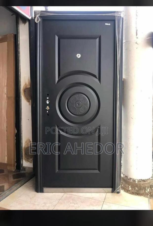 Black Sed All Metal Complete Door With Accessories