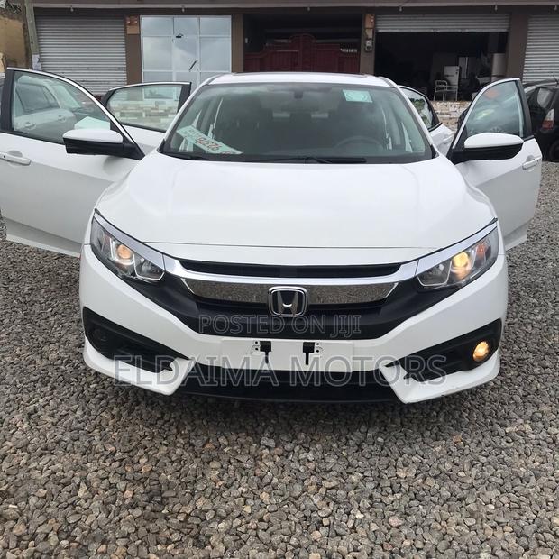 Honda Civic EX-L 4dr Sedan (1.5L 4cyl) 2017 White photo 2