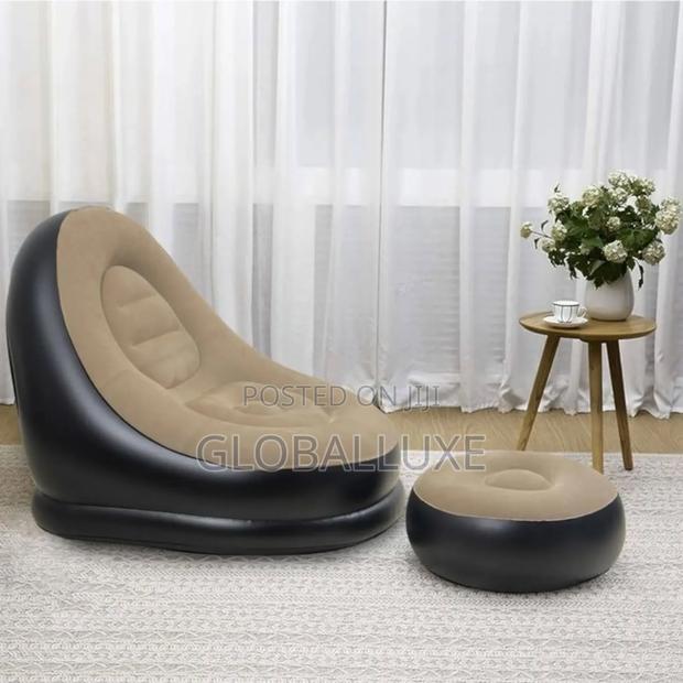 Single Inflatable Sofa Chair – Comfortable Portable Design