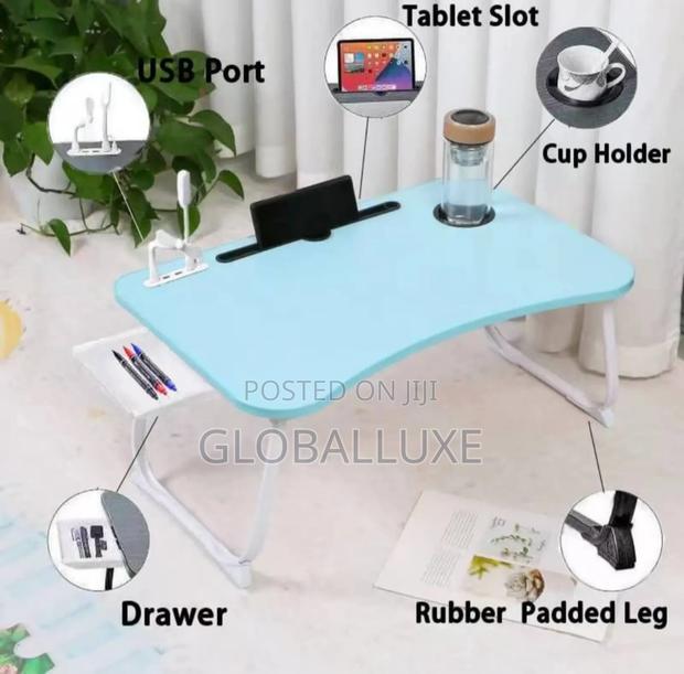 Adjustable Laptop Table – Foldable Portable Design photo 3
