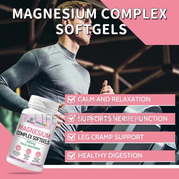 Magnesium Complex Softgel 500g- Easily Absorbable - photo 2