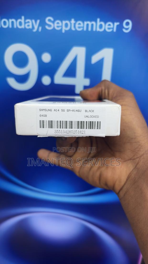 New Samsung Galaxy A14 5G 64 GB Black photo 2