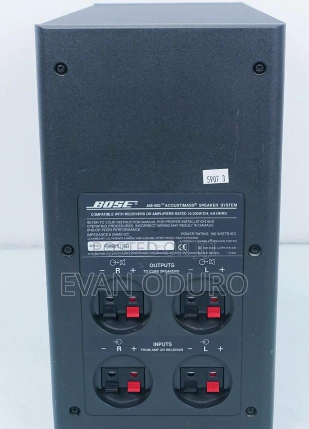 Bose Acoustimass Direct Reflecting Speaker System Sub W/ Dual Cubes. photo 4