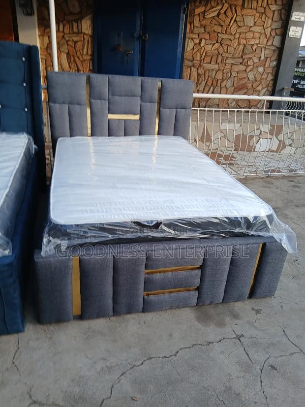 Luxury Bed Frame With Mattress · Photo 2
