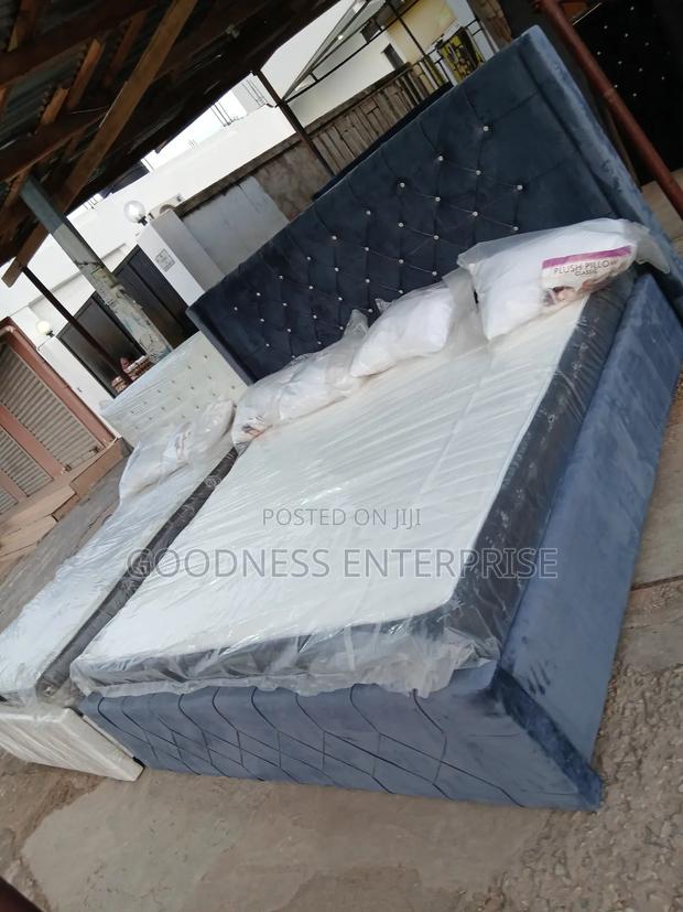 Kings Bed Frame With Mattress · Photo 2