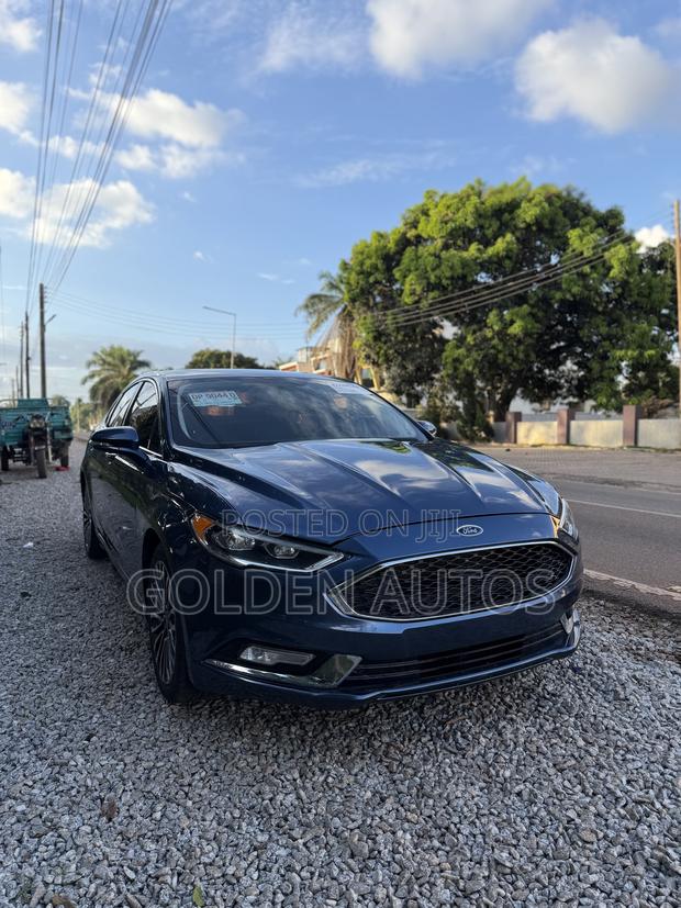 Ford Fusion Titanium AWD 2018 Blue