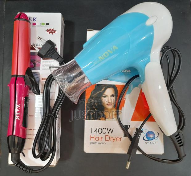 Mini Straightener With Curler and Hair Dryer Package. · Photo 4