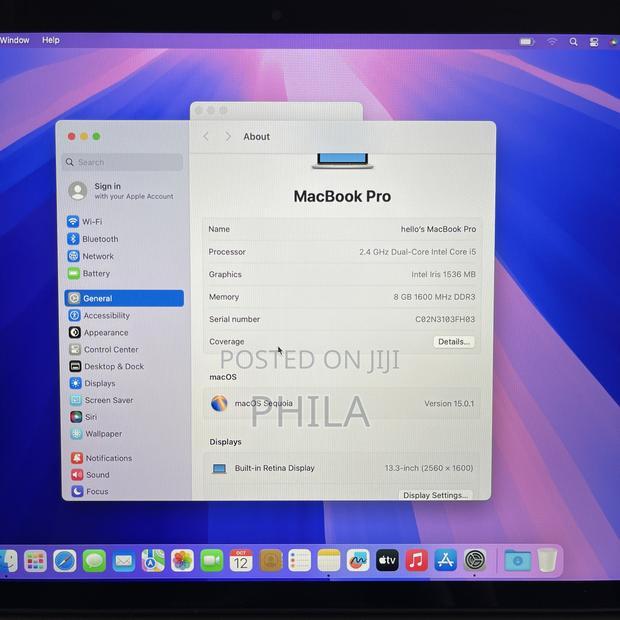Laptop Apple MacBook Pro 8GB Intel Core I5 SSD 128GB photo 4