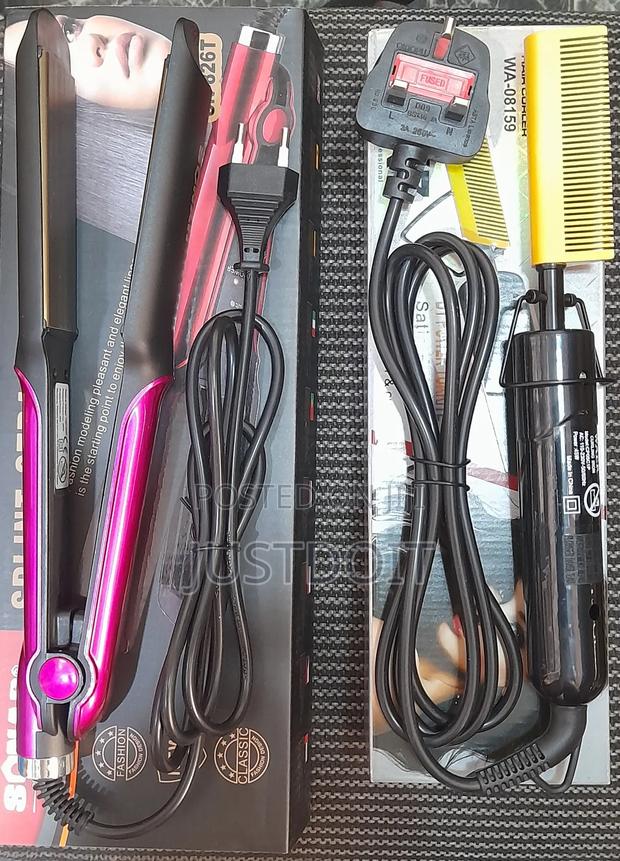 Sonar Straightener + Hot Comb. · Photo 2