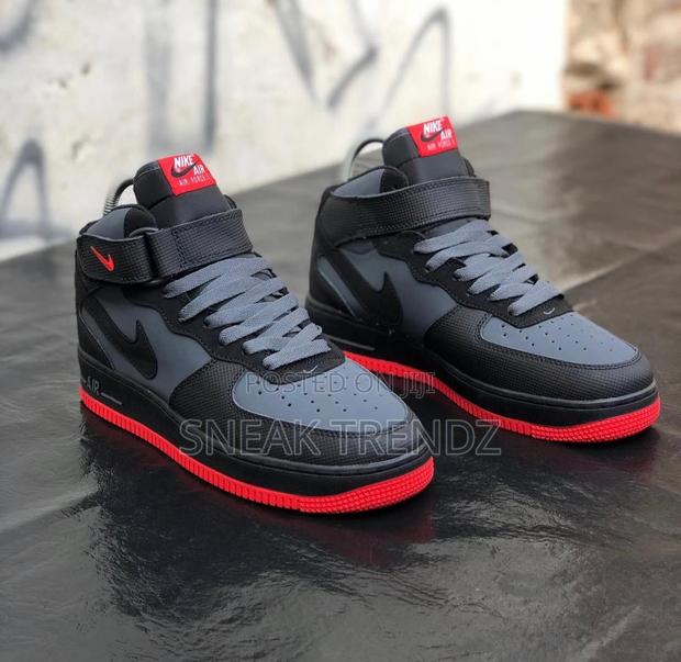 Nike Air Force 2 Original Black Ash and Red · Photo 3