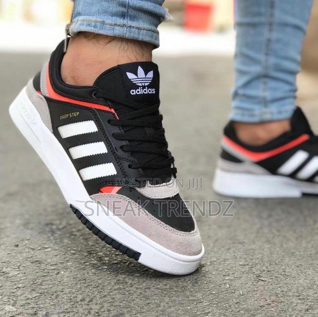 Adidas Drop Step Blackwhite N Red · Photo 4
