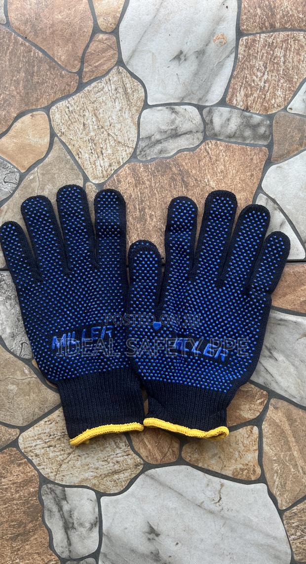 Millet Dotted Grip Safety Gloves photo 2