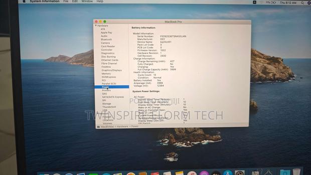 Laptop Apple MacBook Pro 2019 8GB Intel Core I5 SSD 256GB photo 4