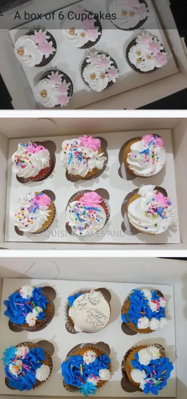 6 Cupcakes With Whipped Cream · Photo 3