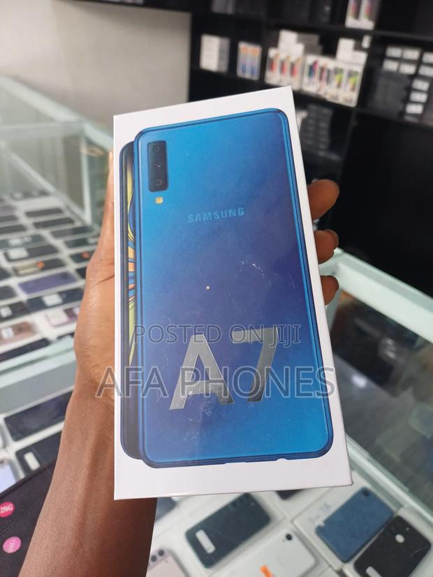 New Samsung Galaxy A7 128 GB Blue photo 6