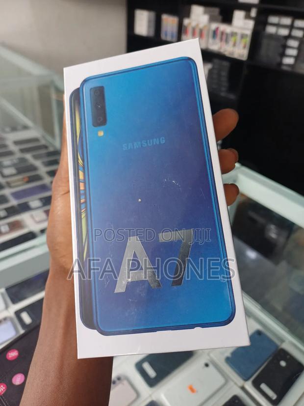 New Samsung Galaxy A7 128 GB Blue photo 7