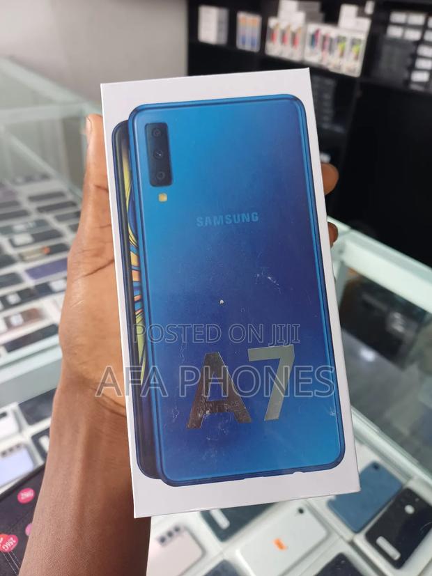 New Samsung Galaxy A7 128 GB Blue photo 8