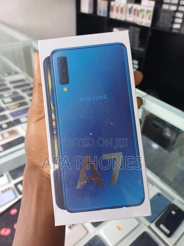 New Samsung Galaxy A7 128 GB Blue photo 9
