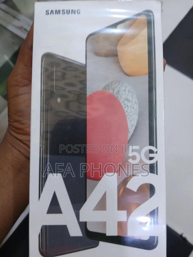 New Samsung Galaxy A42 5G 128 GB Black photo 2